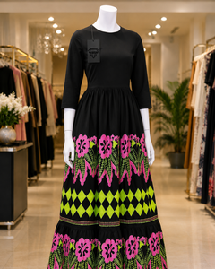 New Elegant Polynesian Micronesia Embroidery Breathable Knee-Length 100% Polyester Skirt Fashion Wrap Beach Adults Youth - Product Image 6