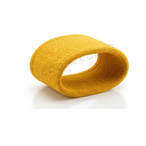 Bandeau de sport en tissu éponge absorbant la transpiration pour femmes, avec logo personnalisé, pour le tennis, le basketball, la course à pied, la gym - Product Image 3