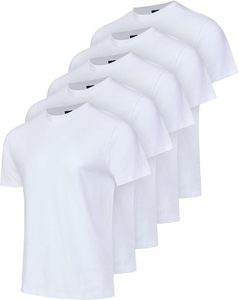 เสื้อยืดคอกลมไซส์ใหญ่ ผ้าฝ้าย 100% 150 GSM พิมพ์โลโก้ตามสั่ง สีพื้น น้ำหนักเบา ระบายอากาศได้ดี สำหรับผู้ชาย ไซส์ยุโรป ย้อมสีพื้น - Product Image 1