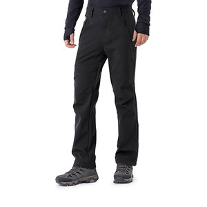Pantalones de Esquí Resistentes al Agua, Forrados de Felpa, Cálidos, de Softshell, para Senderismo Invernal, con 4 Bolsillos con Cremallera, para Deportes de Nieve al Aire Libre - Product Image 2