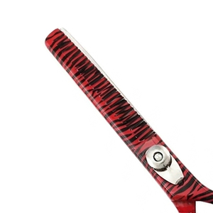Ciseaux à effiler professionnels de 6 pouces, acier inoxydable de haute qualité, durables, légers, faciles à utiliser, ciseaux de texturisation des cheveux, OEM ODM - Product Image 3