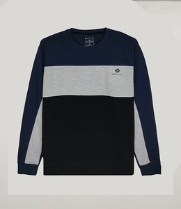 Mens Formal Long Sleeve <b>T</b>-<b>Shirt</b> O-Neck 100% Organic Cotton Eco-Friendly Daily Wear Clothing - Product Image 3