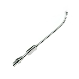 Cannule de Sinus, Tube d'Aspiration 4mm en Acier Inoxydable, Instrument Chirurgical Manuel Portatif pour Chien, Réutilisable - Product Image 3