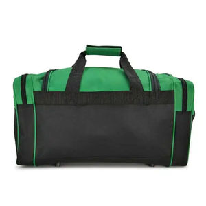 Custom Logo Unisex Gym <b>Duffel</b> <b>Bag</b> Green Black Polyester 30-<b>40L</b> Zipper Closure Adjustable Strap Soft Handle Large Capacity Casual - Product Image 6