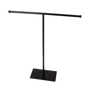 Elegant Stainless Steel Freestanding <b>Towel</b> <b>Rack</b> Double Frame Holder Bathroom Organizer Durable Minimal Structure Design - Product Image 6