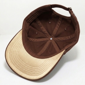 Gorra de Béisbol Personalizada de Sarga 100% Algodón con Bordado Chenille, Visera Curva Ajustable, Fabricante OEM ODM de Marca Privada, Unisex - Product Image 4