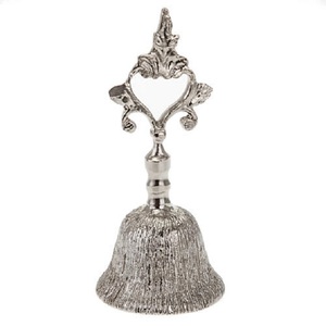Campana de Mano Tradicional de Latón, Forma Redonda, Campana de Altar Decorativa, Campana de Iglesia, Decoración Navideña, Campana Artesanal de Alta Calidad - Product Image 2
