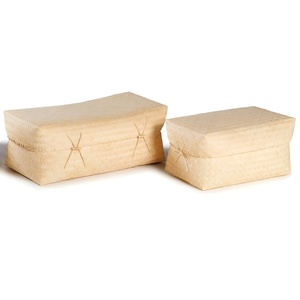 Urne funéraire écologique pour animaux de compagnie, prix compétitif, urnes en bambou tressé naturel faites à la main pour animaux de compagnie - Product Image 4