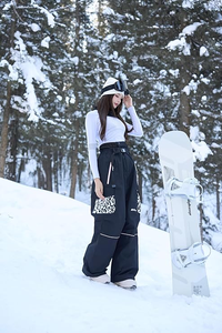 Pantalones Impermeables Holgados Estilo Cargo para Nieve, Cortavientos, Tallas Grandes, Streetwear, para Snowboard y Esquí - Product Image 3