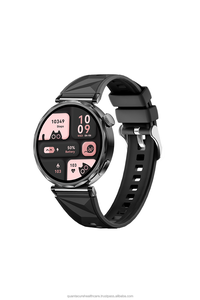 2025 QC W05 femmes montre intelligente 1.3 "AMOLED écran rond IP68 étanche BLE appel fréquence cardiaque SpO2 Fitness Bracelet Tracker CT5MINI - Product Image 5