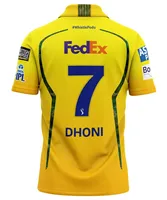 Maillot de cricket CSK IPL 2026 personnalisé en polyester, col en V, sans manches, respirant, séchage rapide, pour l'été, tenue de supporter RCB