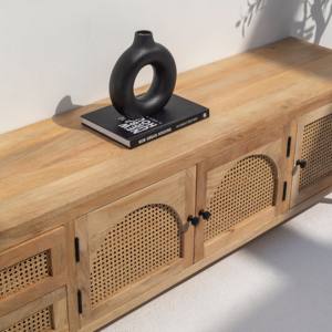 ตู้วางทีวีไม้แวนดานา ลูนาริส เฮกซา โมเดิร์น ไม้เนื้อแข็ง สไตล์มินิมอล - Product Image 2