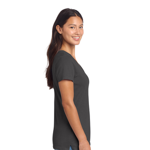 2026 <b>Top</b> selling and <b>Women's</b> V-Neck Short Sleeve Knitted Solid Color Casual T-Shirt Regular Fit All Seasons Use T Shirts - Product Image 5