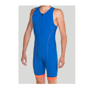 Combinaison de cyclisme réversible unisexe personnalisée par le fabricant, respirante, une pièce, pour triathlon, avec fermeture éclair sur la poitrine, vente en gros pour le cyclisme - Product Image 1