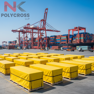 ผ้าใบคลุมสินค้าสำหรับการขนส่งระหว่างประเทศ ทนทาน กันน้ำ กันรังสียูวี สำหรับปกป้องสินค้าทางเรือและตู้คอนเทนเนอร์ - Product Image 2