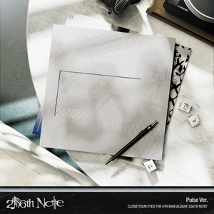 ปิดตาของคุณ - [ 256TH NOTE ] (PULSE Ver.) อัลบั้มซีดีเคป๊อปขายดีที่สุดในเกาหลีสำหรับทุกวัย - Product Image 3