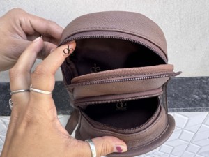 Sac à bandoulière en cuir sculpté et gaufré, élégant et tendance, sac de voyage en cuir véritable, facile à transporter, multi-usages - Product Image 6