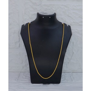 Chaîne de cou pour femme micro-plaquée de qualité supérieure, bijoux de mode micro-plaqués durables, chaîne tendance pour femme à porter au quotidien - Product Image 5