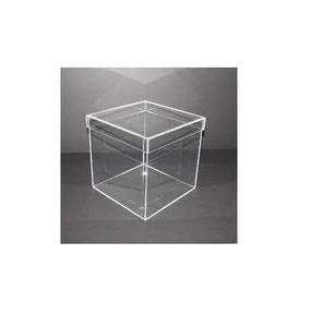 Rounded Acrylic Display Storage <b>Box</b> & Kitchen Storage Multi Purpose Transparent Utility Container for Jewelry & <b>Makeup</b> Organizer - Product Image 6