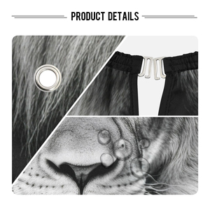 ผ้าคลุมตัดผมดีไซน์ทันสมัยปี 2026 สำหรับมืออาชีพ พิมพ์ลายแบบซับลิเมชั่นตามสั่ง ปิดคอแบบโลหะ ขนาดใหญ่ กันน้ำ - Product Image 4