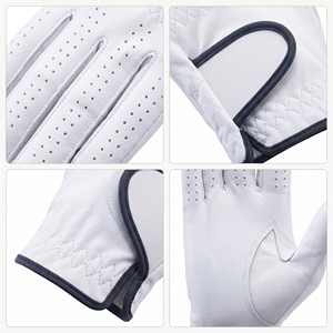 Guante de Golf de Cuero Cabretta Premium para Hombre, al por Mayor, OEM, Transpirable, Perforado, con Logotipo Personalizado, Ajuste Tour, Agarre Impermeable - Product Image 5