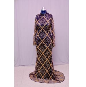 ชุดเดรสปักลายดีไซน์เนอร์สุดหรู สำหรับงานปาร์ตี้ งานแต่งงาน และงานเฉลิมฉลอง มีจำหน่ายในราคาที่คุ้มค่า - Product Image 1