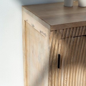 Aparador de Madera de 4 Puertas Vandana Arista Astra para Interiores y Exteriores Modernos y Elegantes - Product Image 4