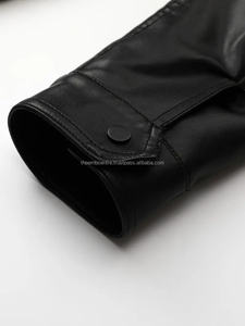 Chaqueta de cuero hecha a medida para hombre al mejor precio, novedad en ropa para hombre, chaqueta de cuero para hombre a la mejor venta - Product Image 4