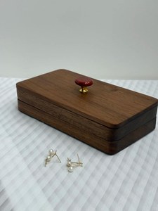 Premium Handmade Walnut Solid Wood Jewelry <b>Box</b> Luxury Organizer Sealed Adjustable Compartments Anti Tarnish Storage natural <b>Pine</b> - Product Image 6