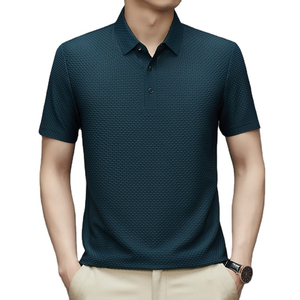Camiseta Polo de Algodón para Hombre, Logotipo Personalizado, Manga Corta Informal, Proveedor Mayorista, Camiseta Polo de Moda Premium para Hombre - Product Image 1