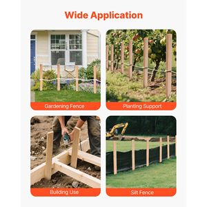 25 Pezzi Pali da Giardino in Legno di Abete 36 x 0,5 x 1,5 cm, con Punta Affilata per Rilanciamento, Supporto Piante, Recinzioni, Tralicci e Cancelli - Product Image 3