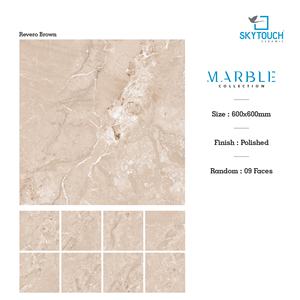 Carrelage en porcelaine de haute qualité 600x600 mm pour intérieur, carrelage en céramique poli pour sols et murs, pour un luxe - Product Image 5