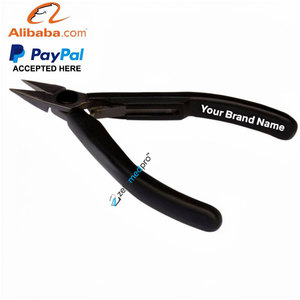 คีมปากแหลมสแตนเลส ปากเรียบ พร้อมด้ามจับสังเคราะห์ตามหลักสรีรศาสตร์เพื่อการจับชิ้นส่วนขนาดเล็กอย่างแม่นยำ - Product Image 1