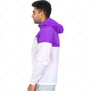 Veste coupe-vent à capuche 3D haute performance pour homme, coupe-vent respirant, coupe-vent, grande taille, avec fermeture à glissière, motif imprimé - Product Image 5