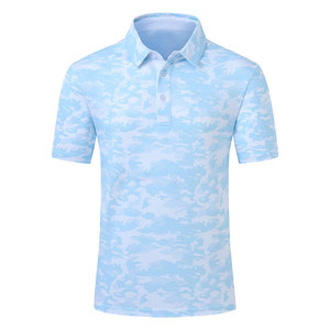 Camisetas Polo de Golf Sublimadas con Logotipo, Camisetas Polo Casuales de Manga Corta Lisas, Camisetas Polo Ligeras para Hombre - Product Image 1