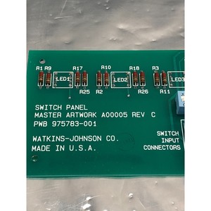 Watkins Johnson แผงสวิทช์975783-001และ PCB - Trusted Global Legacy อุปกรณ์เซมิคอนดักเตอร์และชิ้นส่วนที่ - Product Image 4