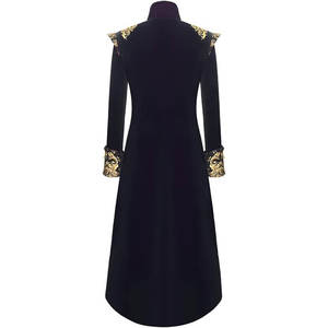 2026 Men's Steampunk Medieval Tailcoat <b>Jacket</b> Victorian <b>Gothic</b> Frock Coat Factory Wholesale - Product Image 3