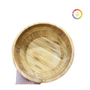 Tazón Enrollable de Bambú con Textura Suave, Ecológico, Personalizado con Cuchara para Camping y Fiestas - Product Image 1