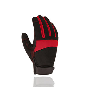 Guantes de Trabajo de Cuero de Calidad Profesional, Resistentes a Impactos, para Mecánicos, Protección de Manos, Guantes de Seguridad Laboral - Product Image 3
