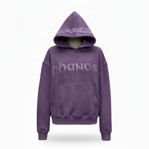 Sudadera con capucha personalizada de 500 g/m² de poliéster/algodón para hombre, estilo oversize, con logo bordado en 3D, 100% forro polar, antiarrugas, con capucha sólida. - Product Image 5