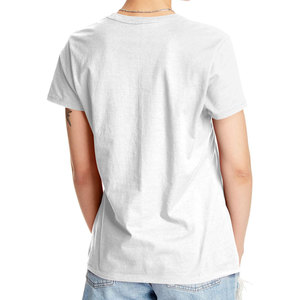 Camiseta de Verano para Mujer, Estilo Vintage, Cuello Cuadrado, Manga Corta, Color Blanco, Dobladillo Curvo, Corte Regular, Diseño de Espina de Pescado, Teñido Liso - Product Image 4