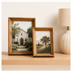 Custom Size Solid <b>Wood</b> <b>Picture</b> <b>Frame</b> Wholesale Eco-Friendly Natural Wooden Photo <b>Frame</b> for Tabletop and Wall Decor Display - Product Image 4