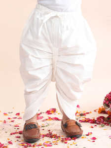 Ensemble Kurta et pantalon Dhoti imprimés pour garçons, en coton, tenue ethnique traditionnelle pour enfants, vêtements de fête et de mariage, robe indienne confortable - Product Image 6