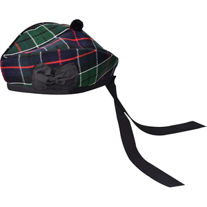 Chapeau et casquette Glengarry écossais tendance en tissu 100 % laine de haute qualité, béret de qualité standard - Product Image 1