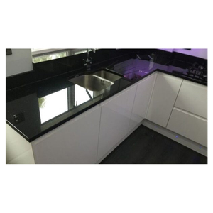 High Quality Natural Absolute Black <b>Granite</b> for Kitchen Counters, Bathroom Tops, and Flooring Solutions - Product Image 1