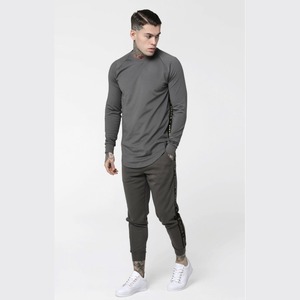 เสื้อยืดคอกลมแขนสั้นผู้ชาย ทรงปกติ สีพื้น ผ้าถัก พิมพ์ลายดิจิทัล ระบายอากาศ แห้งเร็ว สไตล์ลำลอง ผ้าฝ้าย 100% - Product Image 4