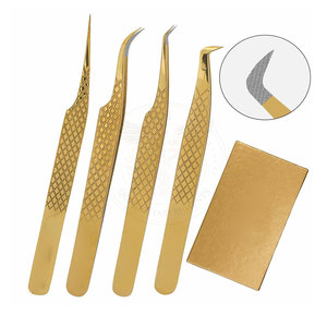 Pinzas Aplicadoras de Pestañas High Beauty, Herramienta Profesional para Colocación de Pestañas, Punta Dentada Duradera de Acero Inoxidable, Accesorio de Belleza - Product Image 6