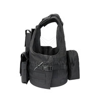 Gilet tactique respirant et léger, fabriqué au Pakistan, nouvelle arrivée, respectueux de l'environnement, anti-coupure, réfléchissant, polyester/nylon, service OEM