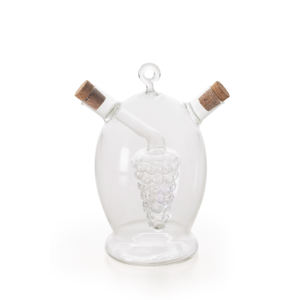 Oliera e Acetiera Excelsa Soffio in Vetro Trasparente 60 Cl - Product Image 1