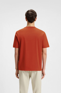 Camiseta Premium para Hombre Marfa, Color Naranja, Corte Holgado, Manga Corta, Tejido de Punto, 100% Algodón, Transpirable y Ecológica - Product Image 4